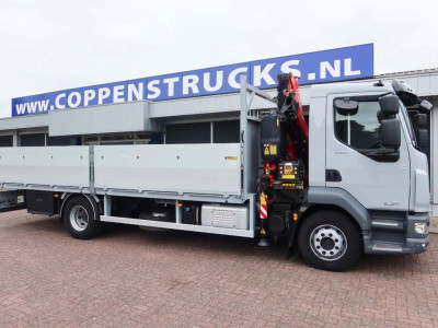 DAF LF 260 Openwagen+ Kraan Fassi F85 B023+ Radio controle foto 11