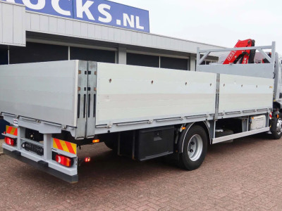 DAF LF 260 Openwagen+ Kraan Fassi F85 B023+ Radio controle foto 14