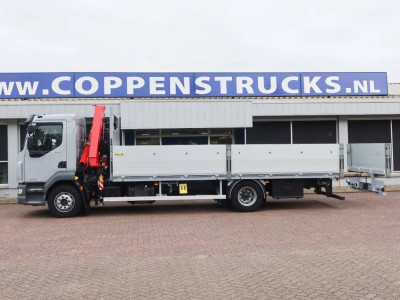 DAF LF 260 Openwagen+ Kraan Fassi F85 B023+ Radio controle foto 3