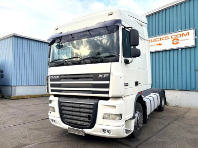 DAF XF 105.460 SPACECAB 4x2 (EURO 5 / AS-TRONIC / ZF-INTARDER / 870+430 LITER DIESELTANK / COMPLETE SPOILERSET ON CABIN / FRIDGE UNDER BED / ETC.)