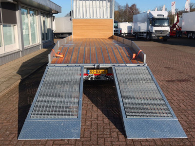 DAF XF 450 6x2 Oprijwagen vloerhoogte 100 cm + 2x  bed + lift as foto 10