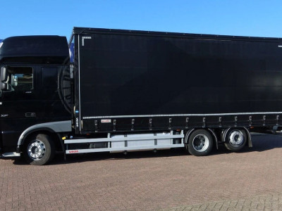 DAF XF 480 6X2 schuifzeil + schuifdak, Voorbereiding les auto 14