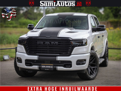 Dodge RAM 1500 Laramie Night | 420Pk 636 Nn | Extra Groot Scherm + Passagiers Scherm | Comfortabele Dubbele Cabine met Royale 5 Zitplaatsen | Nu Leverbaar uit Voorraad | Voorraad Nr 2223 - 5047