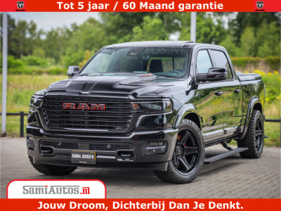 Dodge RAM 1500 Night Premium | Full Option | De Meest Luxe Pick-Up in zijn Klasse | Comfortabele Dubbele Cabine met Royale 5 Zitplaatsen | BPM vrij | Nu Leverbaar uit Voorraad | Voorraad Nr 2200 - 0886
