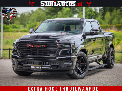 Dodge RAM 1500 Night Premium | Full Option | De Meest Luxe Pick-Up in zijn Klasse | Comfortabele Dubbele Cabine met Royale 5 Zitplaatsen | BPM vrij | Nu Leverbaar uit Voorraad | Voorraad Nr 2200 - 0886