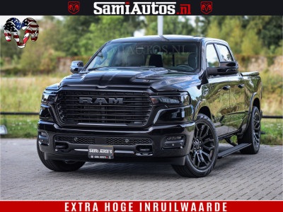 Dodge RAM 1500 Night Premium | Full Option | De Meest Luxe Pick-Up in zijn Klasse | Comfortabele Dubbele Cabine met Royale 5 Zitplaatsen | BPM vrij | Nu Leverbaar uit Voorraad | Voorraad Nr 2283 - 3326