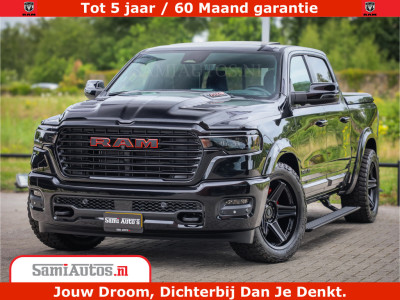 Dodge RAM 1500 Night Premium | Full Option | De Meest Luxe Pick-Up in zijn Klasse | Comfortabele Dubbele Cabine met Royale 5 Zitplaatsen | BPM vrij | Nu Leverbaar uit Voorraad | Voorraad Nr 2287 - 3384