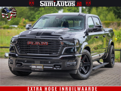 Dodge RAM 1500 Night Premium | Full Option | De Meest Luxe Pick-Up in zijn Klasse | Comfortabele Dubbele Cabine met Royale 5 Zitplaatsen | BPM vrij | Nu Leverbaar uit Voorraad | Voorraad Nr 2287 - 3384