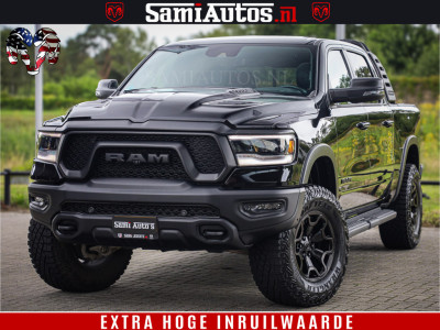 Dodge RAM 1500 REBEL TRX STYLE | BODY LIFT | RAM BAR | 4X4 | LPG | HUD HEADUP | DIGI CLUSTER | 360CAM | ADAPTIVE CRUISE | RAM BAR ROLLCOVER | Comfortabele Dubbele Cabine met Royale 5 Zitplaatsen |