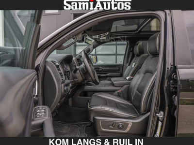 Dodge RAM BEAST | LIMITED 5.7 V8 HEMI | HUD | STRIPING | BREDE WIELEN | BLACK ON BLACK | LUCHTVERING | BOM VOL | DC | CREW CAB DUBBELE CABINE | 5 PERSOONS | GRIJSKENTEKEN | foto 12