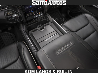 Dodge RAM BEAST | LIMITED 5.7 V8 HEMI | HUD | STRIPING | BREDE WIELEN | BLACK ON BLACK | LUCHTVERING | BOM VOL | DC | CREW CAB DUBBELE CABINE | 5 PERSOONS | GRIJSKENTEKEN | foto 16