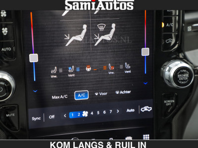 Dodge RAM BEAST | LIMITED 5.7 V8 HEMI | HUD | STRIPING | BREDE WIELEN | BLACK ON BLACK | LUCHTVERING | BOM VOL | DC | CREW CAB DUBBELE CABINE | 5 PERSOONS | GRIJSKENTEKEN | foto 21