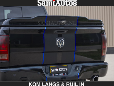 Dodge RAM BLACK ON BLACK | 5.7 V8 HEMI | SPORT | STOER EN LEUKE RAM | DC | 4X4 | STRIPING DUBBELE CABINE | 5 PERSOONS | LAGE BIJTELLING | foto 18