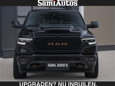 Dodge RAM BLACK ON BLACK LIMITED | 5.7 V8 402 PK | 74950,- | HUD | DIKKE WIELEN | LUCHTVERING | LUXE LEDER | ADAPTIVE CRUISE | COMFORT STOELEN | BOM VOL | DUBBELE CABINE 5 PERSOONS | LUXE BEDRIJFSAUTO | DC | foto 2