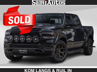Dodge RAM BLACK OPS | 5.7 V8 HEMI | EUR66950,- excl |  WIDEBODY HULK | OPEN UITLAAT KLEP | ZEER DIK | DUBBELE CABINE | DC | 5 PERSOONS | GRIJS KENETEKEN | EXTRA BREDE WIELEN IN HET BRONS | MEGA DIK | 3500KG TREKVERMOGEN |