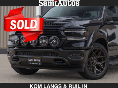 Dodge RAM BLACK OPS | 5.7 V8 HEMI | EUR66950,- excl |  WIDEBODY HULK | OPEN UITLAAT KLEP | ZEER DIK | DUBBELE CABINE | DC | 5 PERSOONS | GRIJS KENETEKEN | EXTRA BREDE WIELEN IN HET BRONS | MEGA DIK | 3500KG TREKVERMOGEN | foto 2