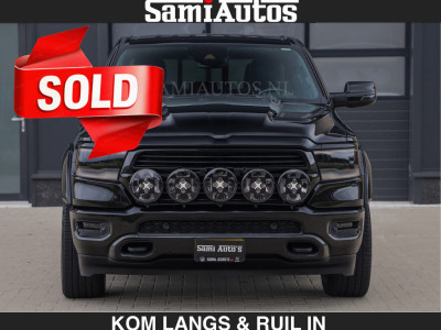 Dodge RAM BLACK OPS | 5.7 V8 HEMI | EUR66950,- excl |  WIDEBODY HULK | OPEN UITLAAT KLEP | ZEER DIK | DUBBELE CABINE | DC | 5 PERSOONS | GRIJS KENETEKEN | EXTRA BREDE WIELEN IN HET BRONS | MEGA DIK | 3500KG TREKVERMOGEN | foto 6