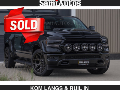 Dodge RAM BLACK OPS | 5.7 V8 HEMI | EUR66950,- excl |  WIDEBODY HULK | OPEN UITLAAT KLEP | ZEER DIK | DUBBELE CABINE | DC | 5 PERSOONS | GRIJS KENETEKEN | EXTRA BREDE WIELEN IN HET BRONS | MEGA DIK | 3500KG TREKVERMOGEN | foto 7