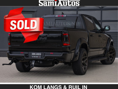 Dodge RAM BLACK OPS | 5.7 V8 HEMI | EUR66950,- excl |  WIDEBODY HULK | OPEN UITLAAT KLEP | ZEER DIK | DUBBELE CABINE | DC | 5 PERSOONS | GRIJS KENETEKEN | EXTRA BREDE WIELEN IN HET BRONS | MEGA DIK | 3500KG TREKVERMOGEN | foto 8