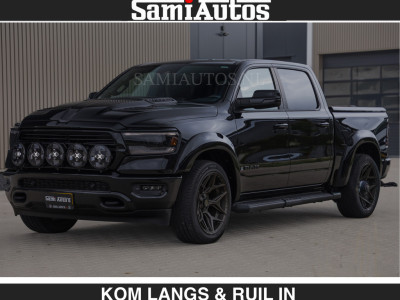 Dodge RAM BLACK OPS | 5.7 V8 HEMI | WIDEBODY HULK | OPEN UITLAAT KLEP | ZEER DIK | DUBBELE CABINE | DC | 5 PERSOONS | GRIJS KENETEKEN | EXTRA BREDE WIELEN IN HET BRONS | MEGA DIK | 3500KG TREKVERMOGEN | foto 5
