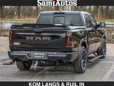 Dodge RAM BLACK OPS LONGHORN BRUIN LEDER 5,7L V8 HEMI | VIRTUAL |  HEAD UP | PANODAK | LUCHTVERING | BOM VOL | DC |  402 PK | CREW CAB | DUBBELE CABINE | 4X4 | 5 PERSOONS | GRIJSKENTEKEN | LIMITED foto 14
