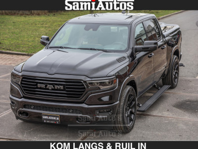 Dodge RAM BLACK OPS LONGHORN BRUIN LEDER 5,7L V8 HEMI | VIRTUAL |  HEAD UP | PANODAK | LUCHTVERING | BOM VOL | DC |  402 PK | CREW CAB | DUBBELE CABINE | 4X4 | 5 PERSOONS | GRIJSKENTEKEN | LIMITED foto 2