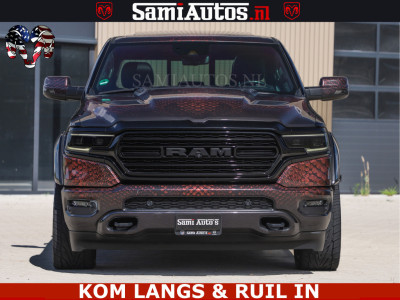 Dodge RAM COBRA HULK PACK | 5.7 V8 402 PK | LIMITED EDITION | HUD | LUCHTVERING | BOM VOL | CREW CAB 5 PERSOONS | DUBBELE CABINE | GRIJSKENTEKEN | | De specialist in Amerikaanse pickâups in Nederland en Europa. 2