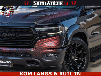 Dodge RAM COBRA HULK PACK | 5.7 V8 402 PK | LIMITED EDITION | HUD | LUCHTVERING | BOM VOL | CREW CAB 5 PERSOONS | DUBBELE CABINE | GRIJSKENTEKEN | | De specialist in Amerikaanse pickâups in Nederland en Europa. 5