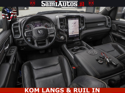 Dodge RAM DE DONDER | 5.7 V8 HEMI | BRONZE BREDE WIELEN | WIDE BODY | OPEN UITLAAT KLEP | ZEER DIK | DUBBELE CABINE | DC | 5 PERSOONS | GRIJS KENETEKEN | BJ 2023 44000KM | FULL LED VERLICHTING | MEGA DIK | 4