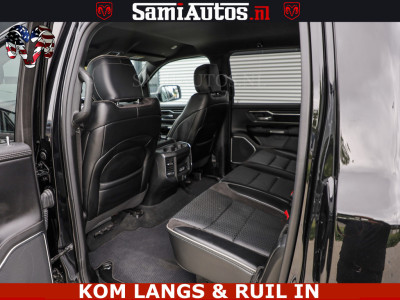Dodge RAM DE DONDER | 5.7 V8 HEMI | BRONZE BREDE WIELEN | WIDE BODY | OPEN UITLAAT KLEP | ZEER DIK | DUBBELE CABINE | DC | 5 PERSOONS | GRIJS KENETEKEN | BJ 2023 44000KM | FULL LED VERLICHTING | MEGA DIK | 9