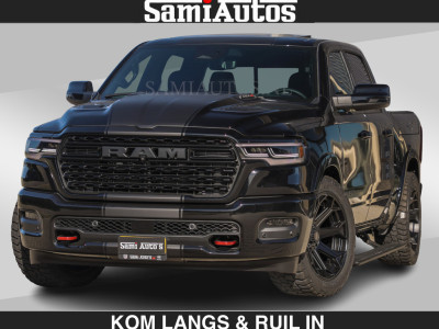 Dodge RAM LIMITED 2027 5.7 V8 HEMI | MAXIMAAL UITGERUST | DUBBELE CABINE | 5 PERSOONS | DC | Allernieuwste Limited uitvoering â volledig uitgerust met alle opties.