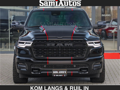 Dodge RAM LIMITED 2027 5.7 V8 HEMI | MAXIMAAL UITGERUST | DUBBELE CABINE | 5 PERSOONS | DC | Allernieuwste Limited uitvoering â volledig uitgerust met alle opties, inclusief MWK en normale laadbak. foto 2