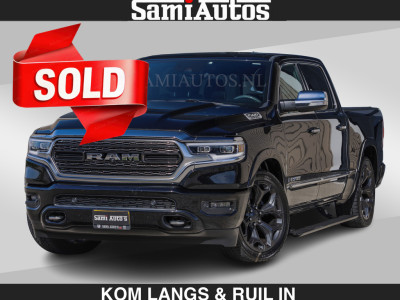 Dodge RAM LIMITED | 5.7 V8 402 PK | BOM VOL | FIFTH WHEEL KOPPELING | LUCHTVERING | PANORAMADAK | ADAPTIEVE CRUISE | 360 CAMERA | OPEN UITLAAT KLEP | CREW CAB 5 PERSOONS | DUBBELE CABINE | DC | Fifth wheel koppeling !!