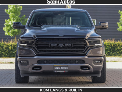 Dodge RAM LIMITED 5.7 V8 402PK | HUD | 4PL WHEELS | LUCHTVERING |OPEN UILAAT KLEP | BOM VOL | GRANITE CRYSTAL | DC | CREW CAB | DUBBELE CABINE | 5 PERSOONS GRIJSKENTEKEN | EERSTE EIGENAAR | TOP STAAT 44000 KM | foto 2