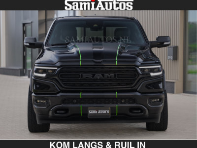 Dodge RAM LIMITED 5.7 V8 HEMI | TOP STAAT | BOM VOL | HUD | LUCHTVERING | STRIPING | BREDE WIELEN | OPEN UITLAAT KLEP | ADAPTIVE | PANO |  DC | CREW CAB | DUBBELE CABINE | 5 PERSOONS | foto 2