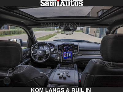 Dodge RAM LIMITED 5.7 V8 HEMI | TOP STAAT | BOM VOL | HUD | LUCHTVERING | STRIPING | BREDE WIELEN | OPEN UITLAAT KLEP | ADAPTIVE | PANO |  DC | CREW CAB | DUBBELE CABINE | 5 PERSOONS | foto 5
