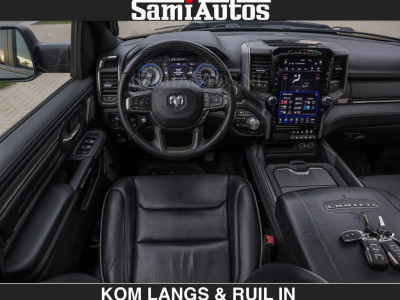 Dodge RAM LIMITED 5.7 V8 HEMI | TOP STAAT | BOM VOL | HUD | LUCHTVERING | STRIPING | BREDE WIELEN | OPEN UITLAAT KLEP | ADAPTIVE | PANO |  DC | CREW CAB | DUBBELE CABINE | 5 PERSOONS | foto 6