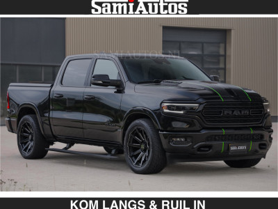 Dodge RAM LIMITED 5.7 V8 HEMI | TOP STAAT | BOM VOL | HUD | LUCHTVERING | STRIPING | BREDE WIELEN | OPEN UITLAAT KLEP | ADAPTIVE | PANO |  DC | CREW CAB | DUBBELE CABINE | 5 PERSOONS | foto 8