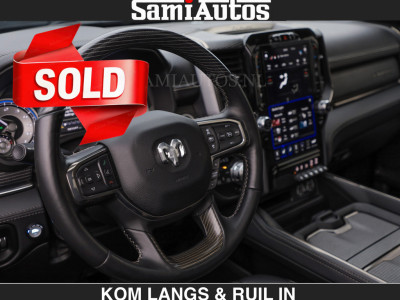 Dodge RAM LIMITED 5.7 V8 HEMI | TOP STAAT | EUR59950,- excl | BOM VOL | HUD | LUCHTVERING | STRIPING | BREDE WIELEN | OPEN UITLAAT KLEP | ADAPTIVE | PANO |  DC | CREW CAB | DUBBELE CABINE | 5 PERSOONS | foto 11