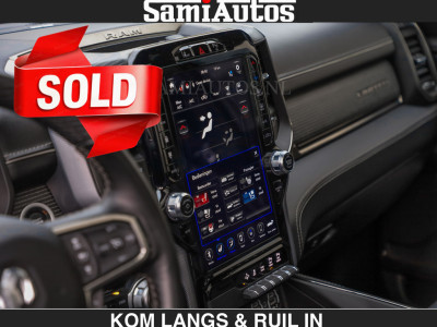 Dodge RAM LIMITED 5.7 V8 HEMI | TOP STAAT | EUR59950,- excl | BOM VOL | HUD | LUCHTVERING | STRIPING | BREDE WIELEN | OPEN UITLAAT KLEP | ADAPTIVE | PANO |  DC | CREW CAB | DUBBELE CABINE | 5 PERSOONS | foto 12