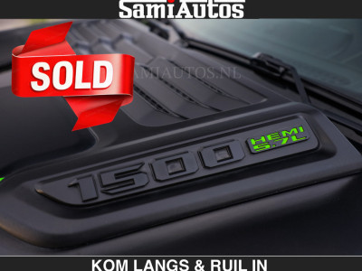 Dodge RAM LIMITED 5.7 V8 HEMI | TOP STAAT | EUR59950,- excl | BOM VOL | HUD | LUCHTVERING | STRIPING | BREDE WIELEN | OPEN UITLAAT KLEP | ADAPTIVE | PANO |  DC | CREW CAB | DUBBELE CABINE | 5 PERSOONS | foto 16