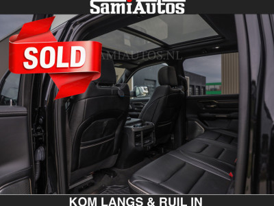 Dodge RAM LIMITED 5.7 V8 HEMI | TOP STAAT | EUR59950,- excl | BOM VOL | HUD | LUCHTVERING | STRIPING | BREDE WIELEN | OPEN UITLAAT KLEP | ADAPTIVE | PANO |  DC | CREW CAB | DUBBELE CABINE | 5 PERSOONS | foto 17