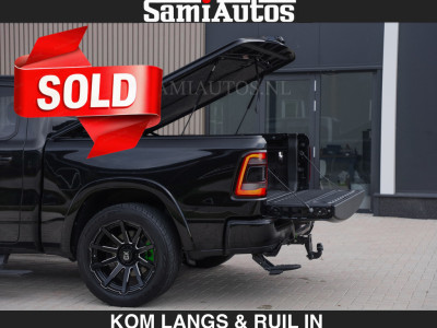 Dodge RAM LIMITED 5.7 V8 HEMI | TOP STAAT | EUR59950,- excl | BOM VOL | HUD | LUCHTVERING | STRIPING | BREDE WIELEN | OPEN UITLAAT KLEP | ADAPTIVE | PANO |  DC | CREW CAB | DUBBELE CABINE | 5 PERSOONS | foto 19