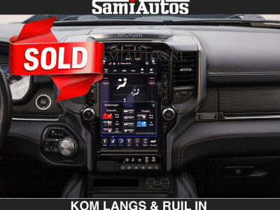 Dodge RAM LIMITED 5.7 V8 HEMI | TOP STAAT | EUR59950,- excl | BOM VOL | HUD | LUCHTVERING | STRIPING | BREDE WIELEN | OPEN UITLAAT KLEP | ADAPTIVE | PANO |  DC | CREW CAB | DUBBELE CABINE | 5 PERSOONS | foto 7