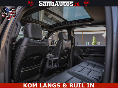 Dodge RAM LIMITED NIGHT 5.7 V8 402PK | HUD | 4PL WHEELS | LUCHTVERING |OPEN UILAAT KLEP | BOM VOL | GRANITE CRYSTAL | DC | CREW CAB | DUBBELE CABINE | 5 PERSOONS GRIJSKENTEKEN | EERSTE EIGENAAR | TOP STAAT 44000 KM | 11