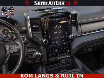 Dodge RAM LIMITED NIGHT 5.7 V8 402PK | HUD | 4PL WHEELS | LUCHTVERING |OPEN UILAAT KLEP | BOM VOL | GRANITE CRYSTAL | DC | CREW CAB | DUBBELE CABINE | 5 PERSOONS GRIJSKENTEKEN | EERSTE EIGENAAR | TOP STAAT 44000 KM | 20