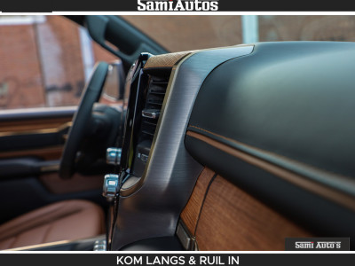 Dodge RAM LONGHORN BRUIN LEDER 5,7L V8 HEMI | VIRTUAL |  HEAD UP | PANODAK | LUCHTVERING | BOM VOL | DC |  402 PK | CREW CAB | DUBBELE CABINE | 4X4 | 5 PERSOONS | GRIJSKENTEKEN | LIMITED foto 11