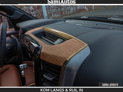 Dodge RAM LONGHORN BRUIN LEDER 5,7L V8 HEMI | VIRTUAL |  HEAD UP | PANODAK | LUCHTVERING | BOM VOL | DC |  402 PK | CREW CAB | DUBBELE CABINE | 4X4 | 5 PERSOONS | GRIJSKENTEKEN | LIMITED foto 12