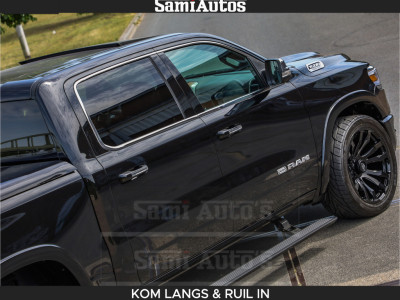 Dodge RAM LONGHORN BRUIN LEDER 5,7L V8 HEMI | VIRTUAL |  HEAD UP | PANODAK | LUCHTVERING | BOM VOL | DC |  402 PK | CREW CAB | DUBBELE CABINE | 4X4 | 5 PERSOONS | GRIJSKENTEKEN | LIMITED foto 17