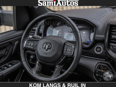 Dodge RAM MARGE + INCL BPM | LIMITED RED LINE  5.7 V8 HEMI | VIRTUAL | HUD | BOM EN BOM VOL | LUCHTVERING | 4X4 | CREWCAB DC | 5 PERSOONS BEDRIJFSAUTO | DUBBELE CABINE | LET OP: MARGE BTW VRIJ EN BPM IS BETAALD ! foto 14